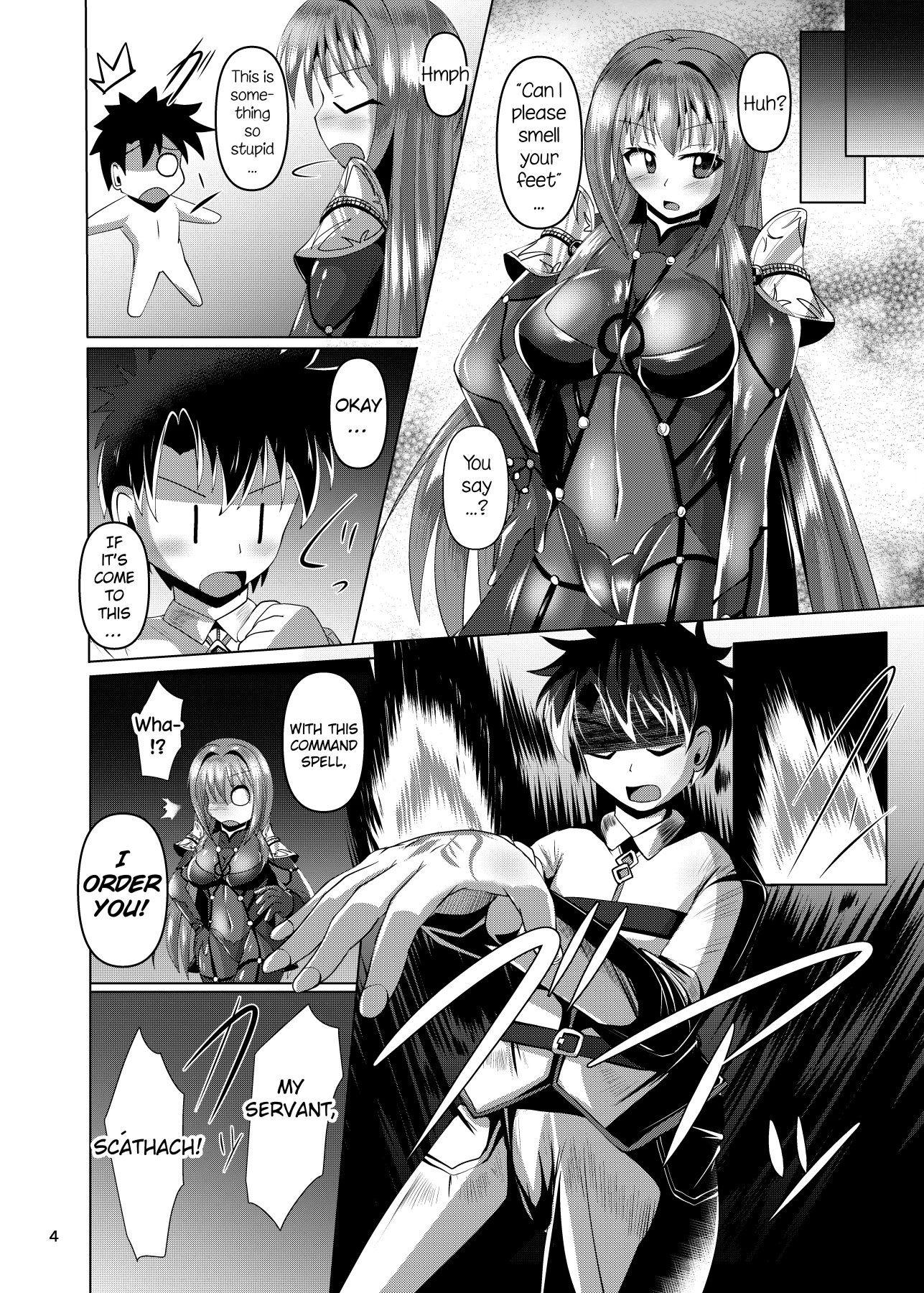 Hentai Manga Comic-Chaldea's Black Tights-Read-4